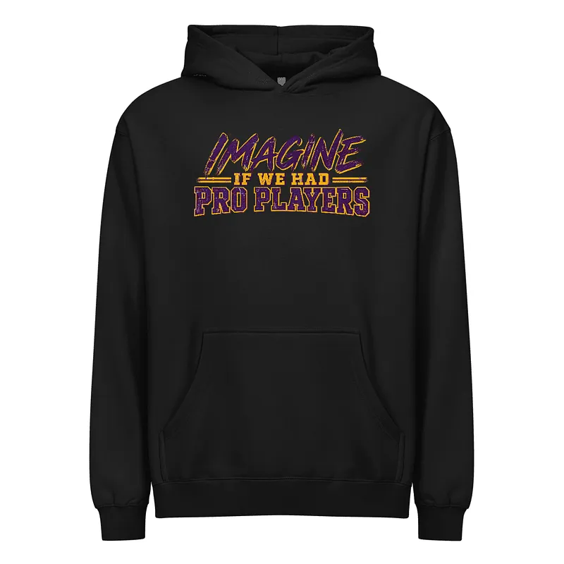 Dilin Jones Pro Players Boxy Hoodie — Black