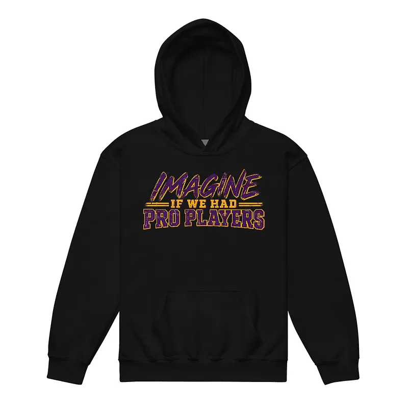 Dilin Jones Pro Players Youth Hoodie — Black